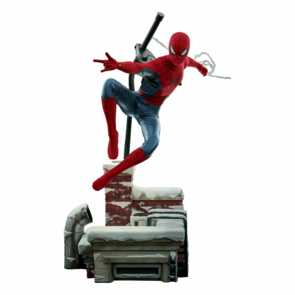 MARVEL – Figurine 1/6 Movie Masterpiece Deluxe Version Spider-Man : No Way Home (Finale Suit) 28 cm – Image 19