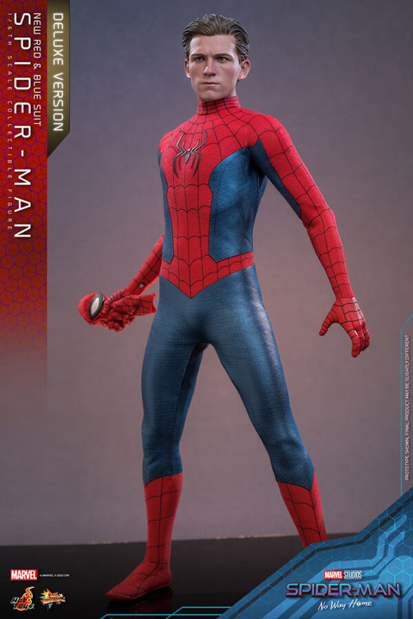 MARVEL – Figurine 1/6 Movie Masterpiece Deluxe Version Spider-Man : No Way Home (Finale Suit) 28 cm – Image 11