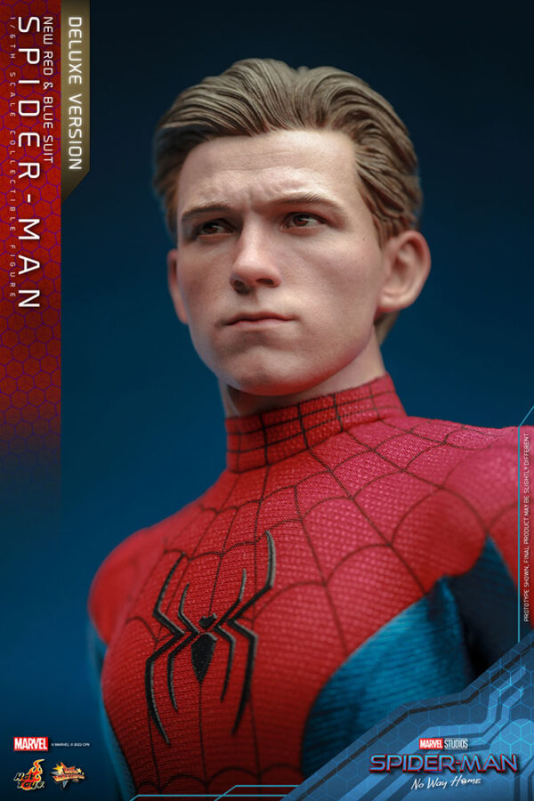 MARVEL – Figurine 1/6 Movie Masterpiece Deluxe Version Spider-Man : No Way Home (Finale Suit) 28 cm – Image 12