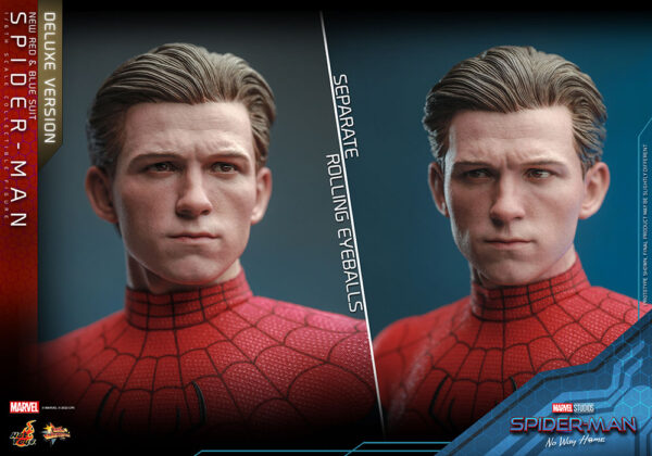 MARVEL – Figurine 1/6 Movie Masterpiece Deluxe Version Spider-Man : No Way Home (Finale Suit) 28 cm – Image 16