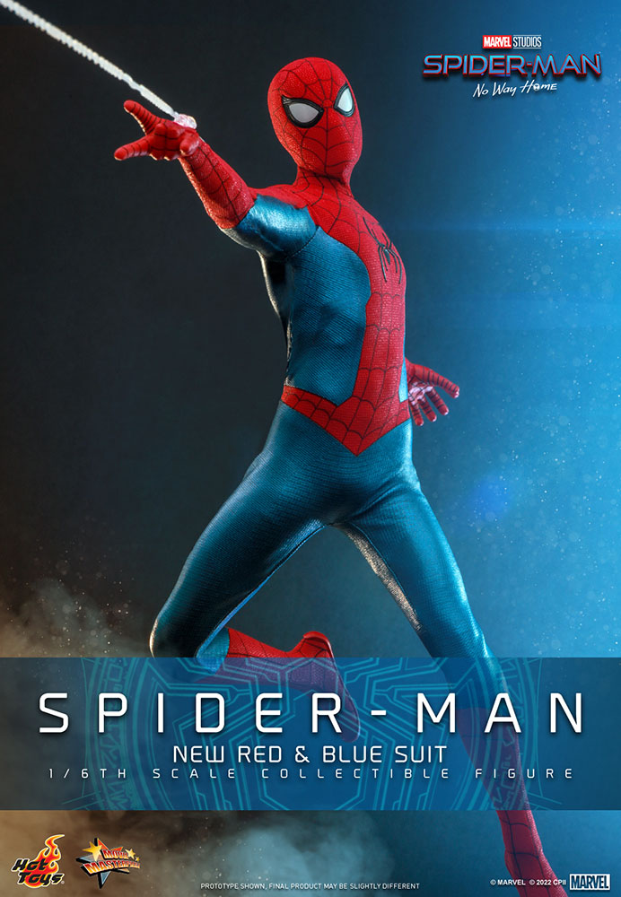 MARVEL – Figurine 1/6 Movie Masterpiece Spider-Man : No Way Home (Finale Suit) 28 cm