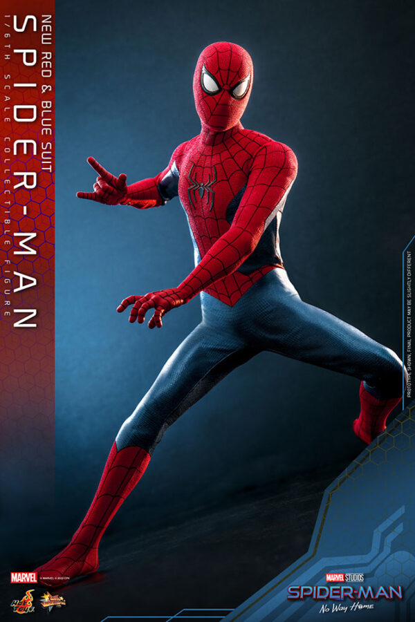 MARVEL – Figurine 1/6 Movie Masterpiece Spider-Man : No Way Home (Finale Suit) 28 cm – Image 3