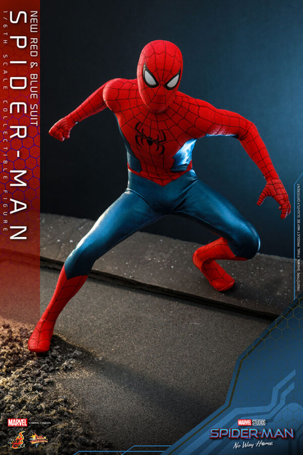 MARVEL – Figurine 1/6 Movie Masterpiece Spider-Man : No Way Home (Finale Suit) 28 cm – Image 4