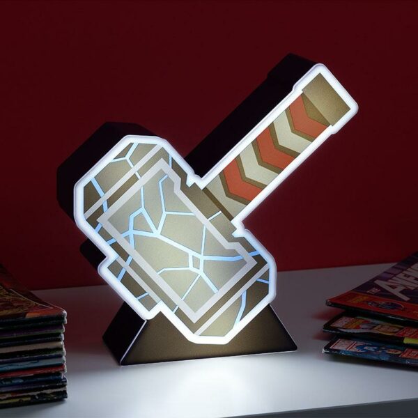 MARVEL – Lampe Logo Mjölnir 17 cm – Image 2