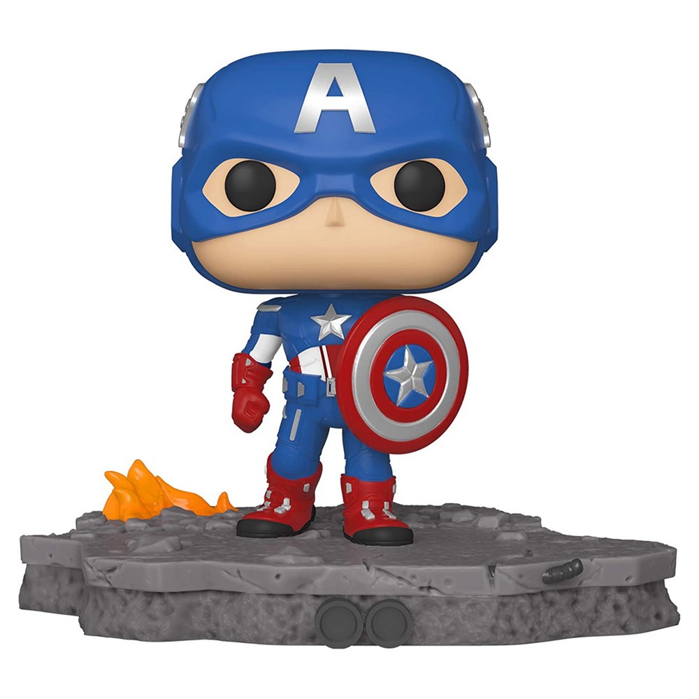 Captain America Assemble – Figurine Marvel Funko POP! Deluxe n°589