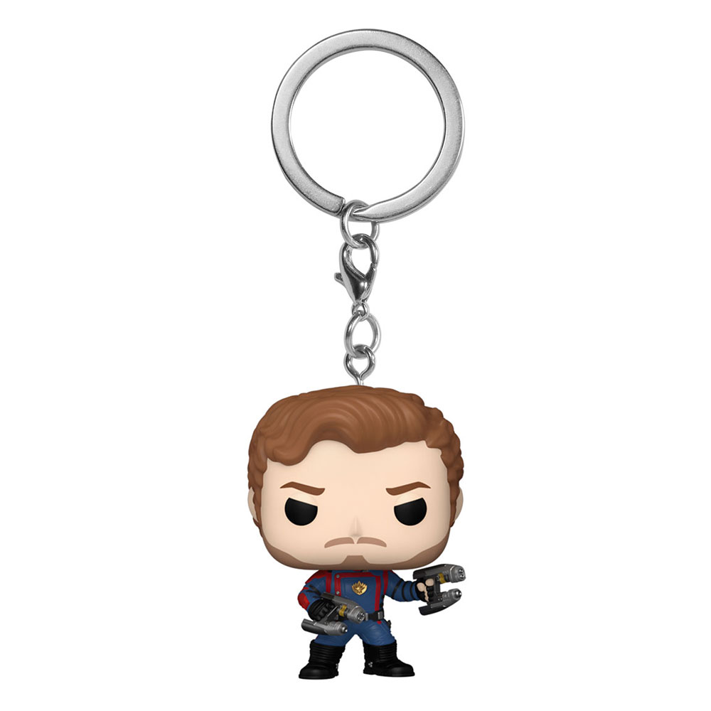 MARVEL – Porte-clés Star-Lord (Les Gardiens de la Galaxie Vol. 3) Pocket POP!