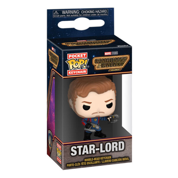 MARVEL – Porte-clés Star-Lord (Les Gardiens de la Galaxie Vol. 3) Pocket POP! – Image 2