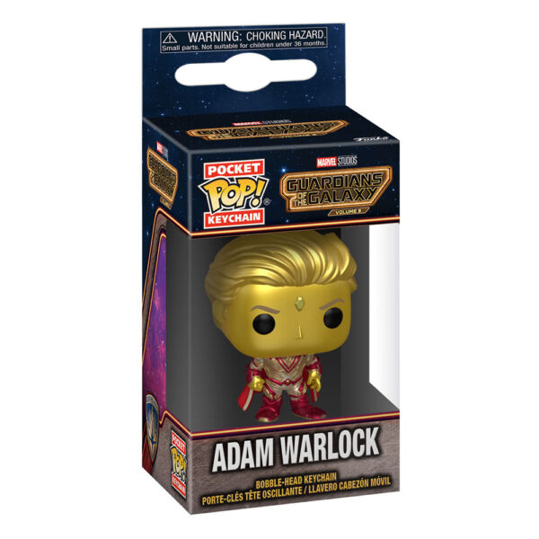 MARVEL – Porte-clés Adam Warlock (Les Gardiens de la Galaxie Vol. 3) Pocket POP! – Image 2
