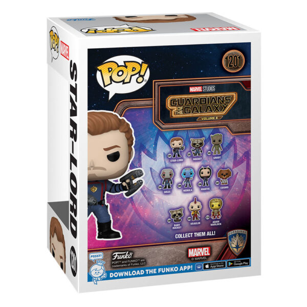 Star-Lord (Les Gardiens de la Galaxie Vol. 3) - Figurine Marvel Funko POP! n°1201 – Image 3