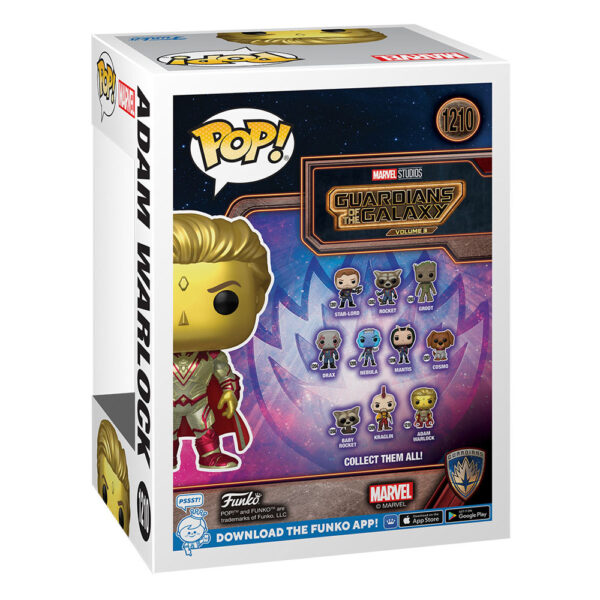 Adam Warlock (Les Gardiens de la Galaxie Vol. 3) – Figurine Marvel Funko POP! n°1210 – Image 3