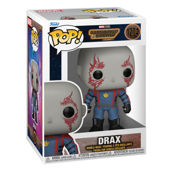 Drax (Les Gardiens de la Galaxie Vol. 3) – Figurine Marvel Funko POP! n°1204 – Image 2