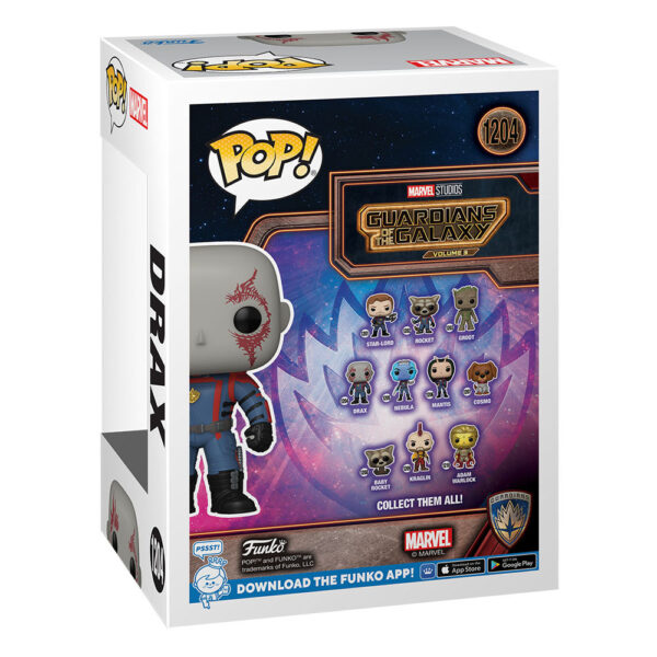 Drax (Les Gardiens de la Galaxie Vol. 3) – Figurine Marvel Funko POP! n°1204 – Image 3