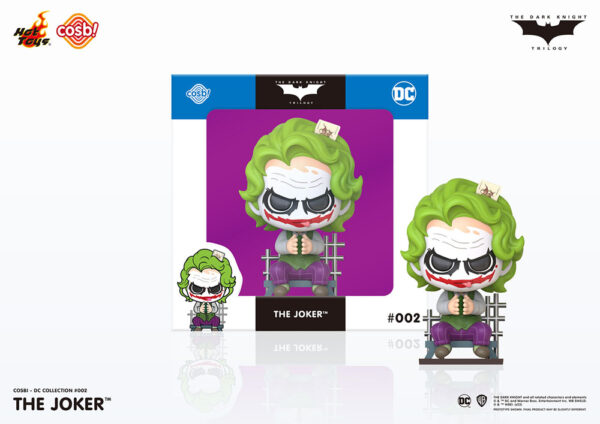 DC COMICS – Figurine Cosbi Joker (The Dark Knight Trilogy) 8cm – Image 2