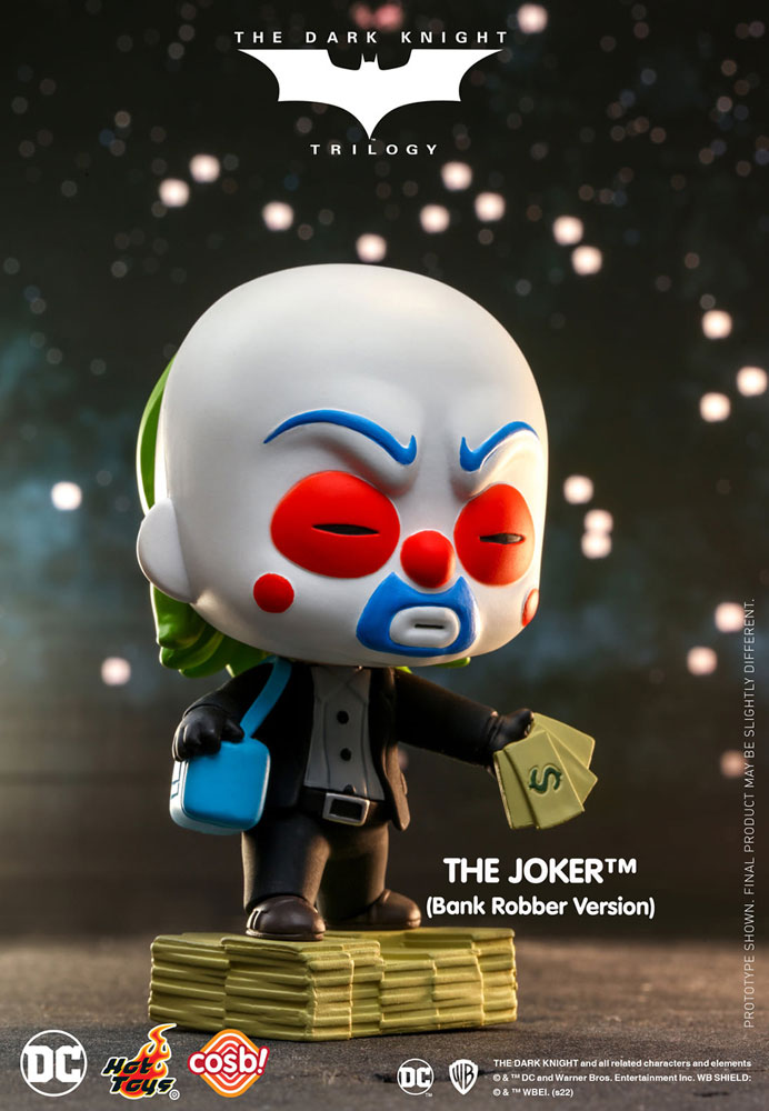 DC COMICS – Figurine Cosbi Joker Braqueur de Banque (The Dark Knight Trilogy) 8cm