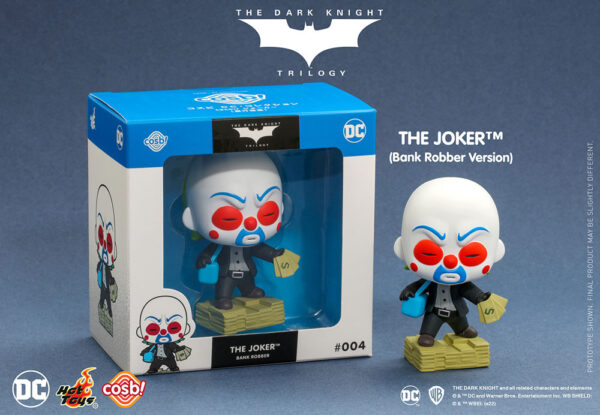 DC COMICS – Figurine Cosbi Joker Braqueur de Banque (The Dark Knight Trilogy) 8cm – Image 2
