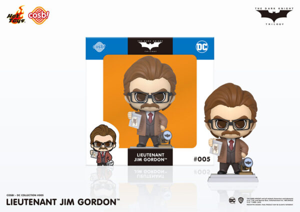 DC COMICS - Figurine Cosbi Jim Gordon (The Dark Knight Trilogy) 8cm – Image 2