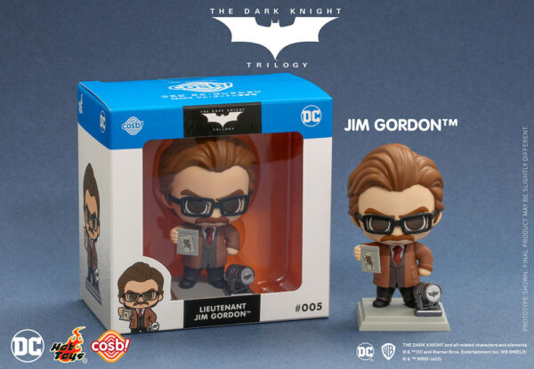 DC COMICS - Figurine Cosbi Jim Gordon (The Dark Knight Trilogy) 8cm – Image 3