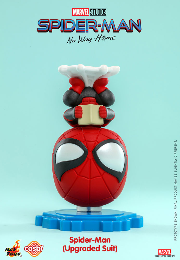 MARVEL - Figurine Cosbi Spider-Man: No Way Home (Upgraded Suit) 8 cm