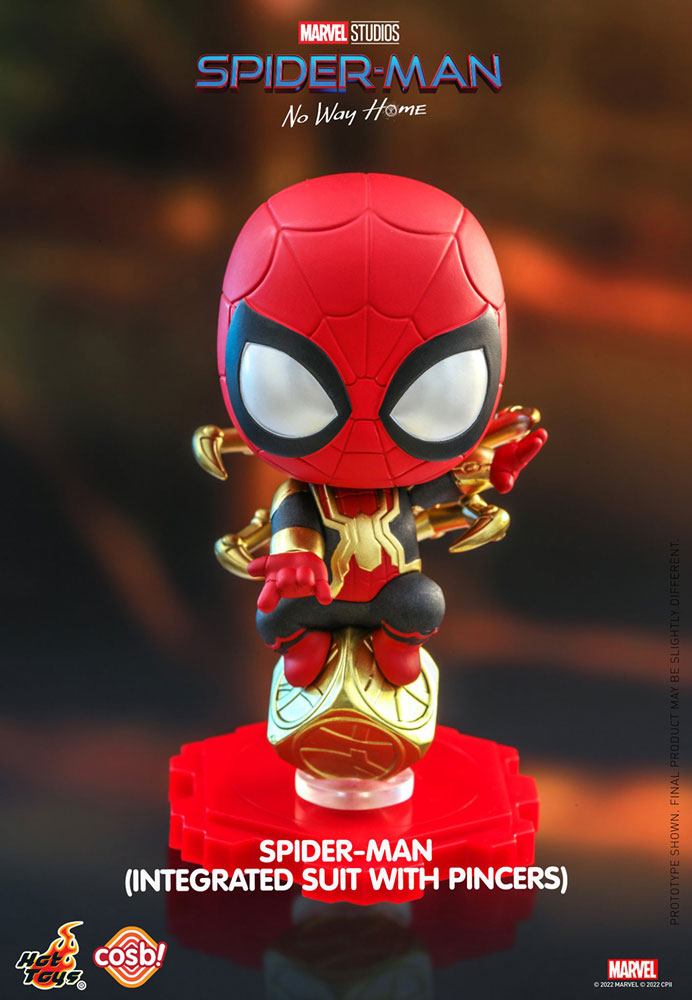 MARVEL – Figurine Cosbi Spider-Man: No Way Home (Integrated Suit) 8 cm