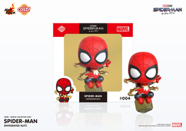 MARVEL – Figurine Cosbi Spider-Man: No Way Home (Integrated Suit) 8 cm – Image 2