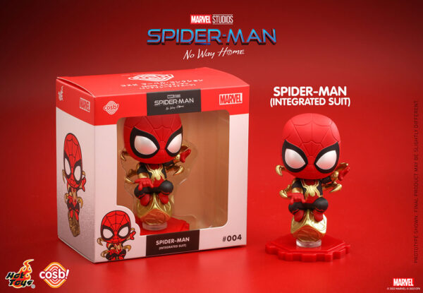 MARVEL – Figurine Cosbi Spider-Man: No Way Home (Integrated Suit) 8 cm – Image 3