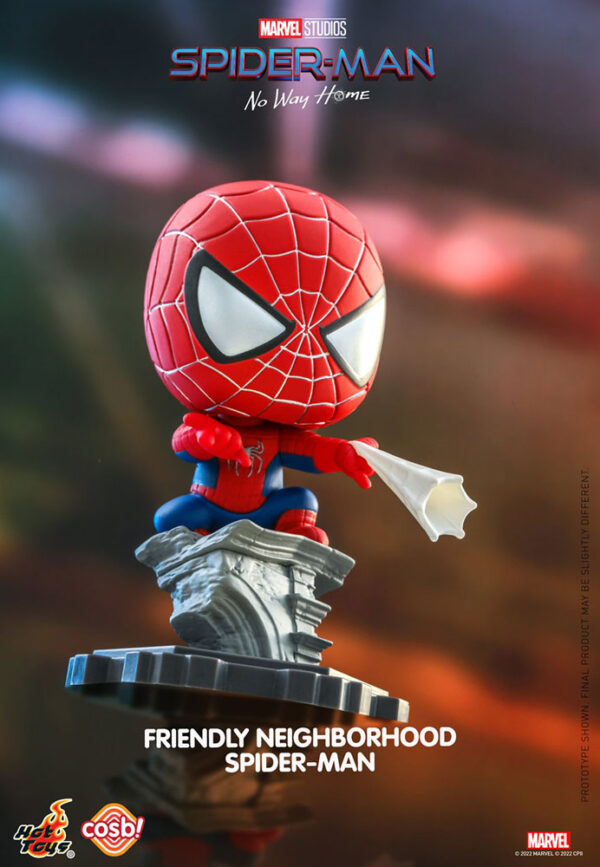 MARVEL – Figurine Cosbi Friendly Neighborhood Spider-Man (No Way Home) 8 cm – Image 4