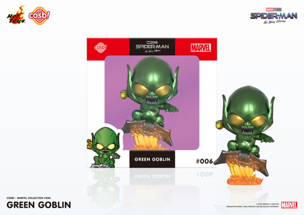 MARVEL – Figurine Cosbi Bouffon Vert (Spider-Man: No Way Home) 8 cm – Image 2