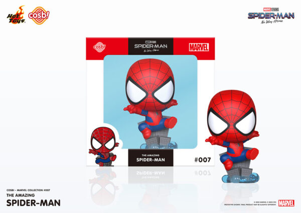 MARVEL – Figurine Cosbi The Amazing Spider-Man (No Way Home) 8 cm – Image 2