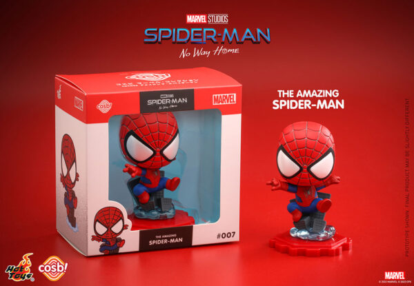 MARVEL – Figurine Cosbi The Amazing Spider-Man (No Way Home) 8 cm – Image 3