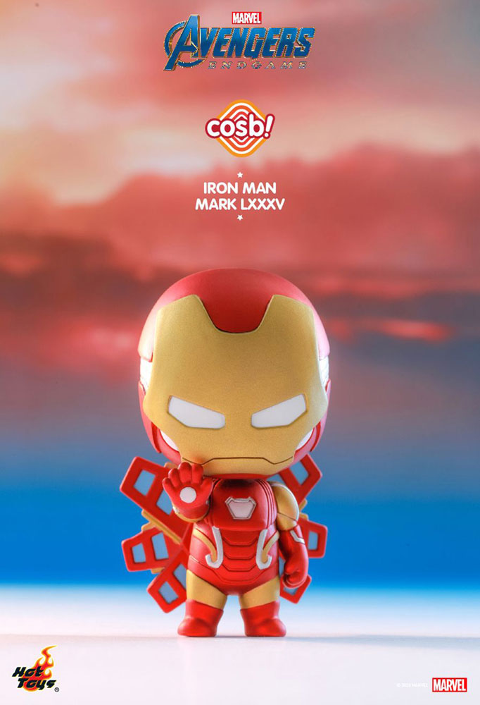 MARVEL – Figurine Cosbi Iron Man (Mark LXXXV) Avengers: Endgame 8 cm