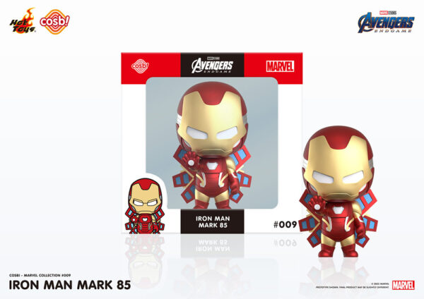 MARVEL – Figurine Cosbi Iron Man (Mark LXXXV) Avengers: Endgame 8 cm – Image 2
