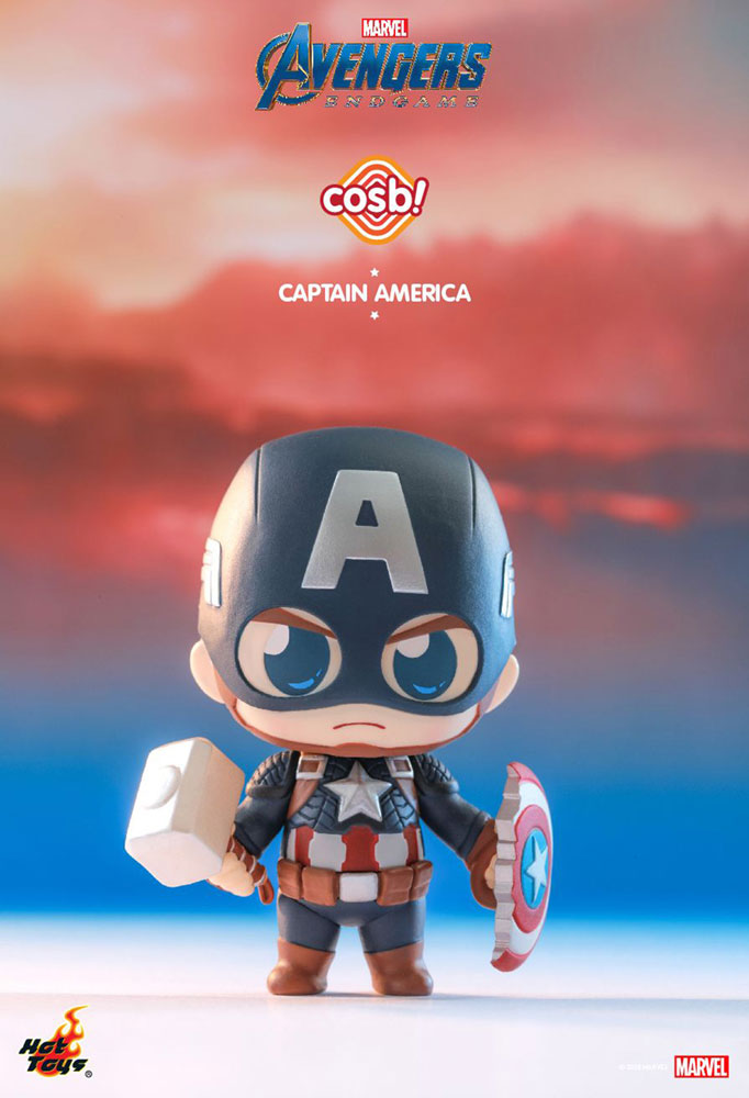 MARVEL – Figurine Cosbi Captain America Avengers: Endgame 8 cm