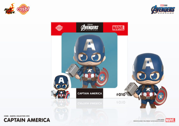 MARVEL – Figurine Cosbi Captain America Avengers: Endgame 8 cm – Image 2