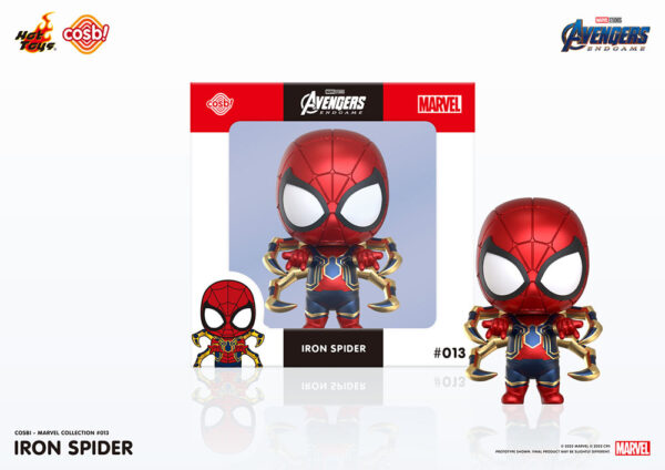 MARVEL – Figurine Cosbi Iron Spider Avengers: Endgame 8 cm – Image 2