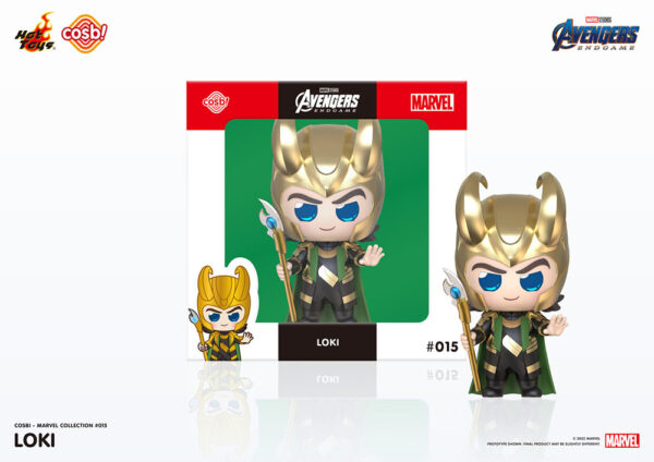MARVEL – Figurine Cosbi Loki 8 cm – Image 2