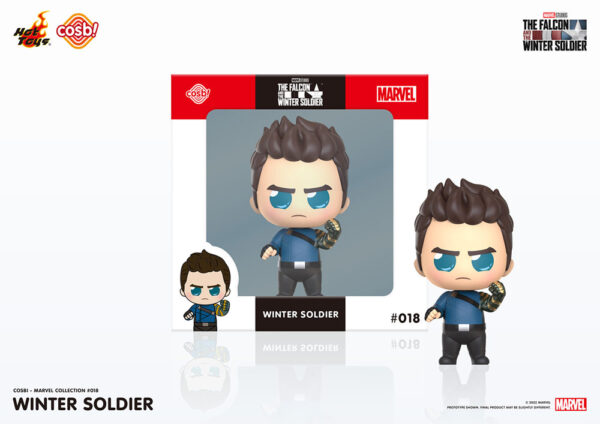 MARVEL – Figurine Cosbi Bucky (Falcon et Le Soldat de l'Hiver) 8 cm – Image 2