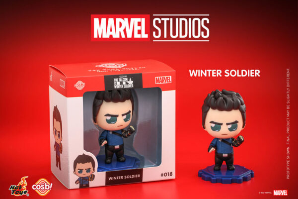 MARVEL – Figurine Cosbi Bucky (Falcon et Le Soldat de l'Hiver) 8 cm – Image 3