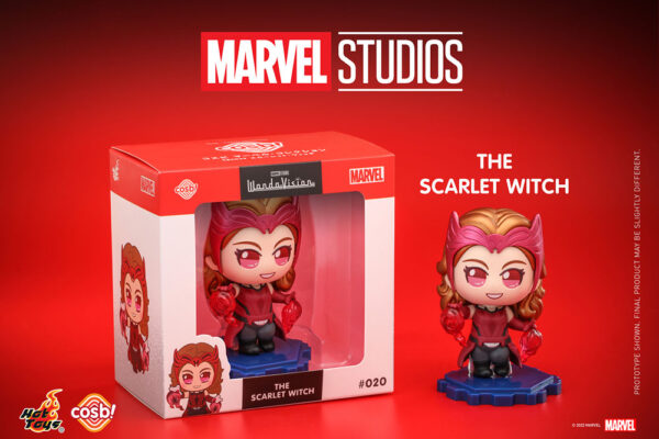 MARVEL - Figurine Cosbi Scarlet Witch (WandaVision) 8 cm – Image 3