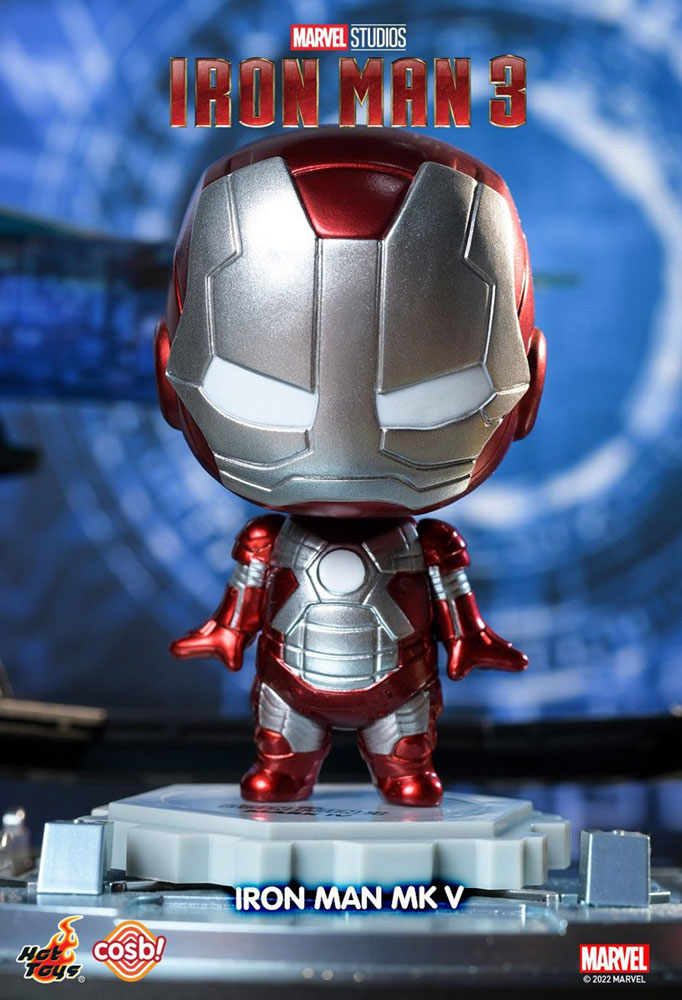 MARVEL – Figurine Cosbi Iron Man (Mark V) 8 cm