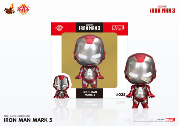 MARVEL – Figurine Cosbi Iron Man (Mark V) 8 cm – Image 2