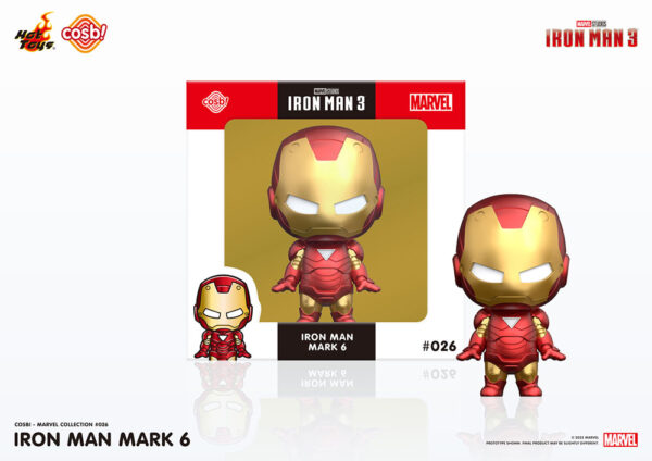 MARVEL – Figurine Cosbi Iron Man (Mark VI) 8 cm – Image 2