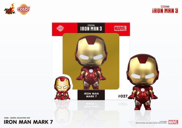 MARVEL – Figurine Cosbi Iron Man (Mark VII) 8 cm – Image 2