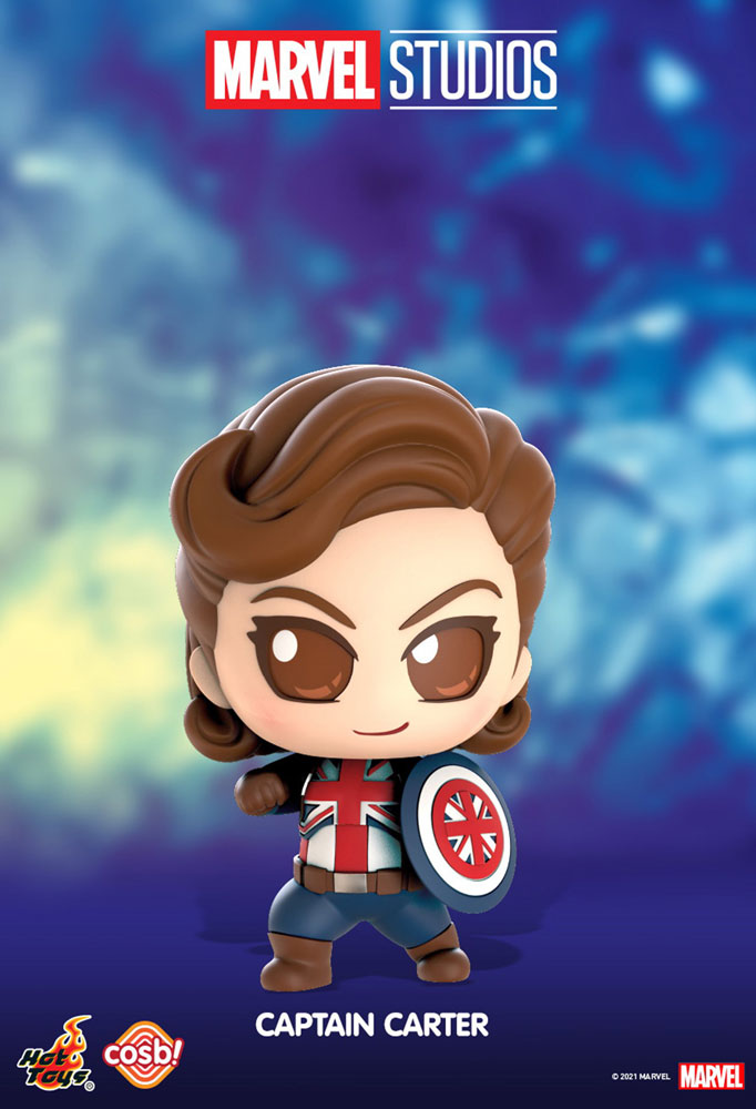MARVEL - What If...? Figurine Cosbi Captain Carter 8 cm