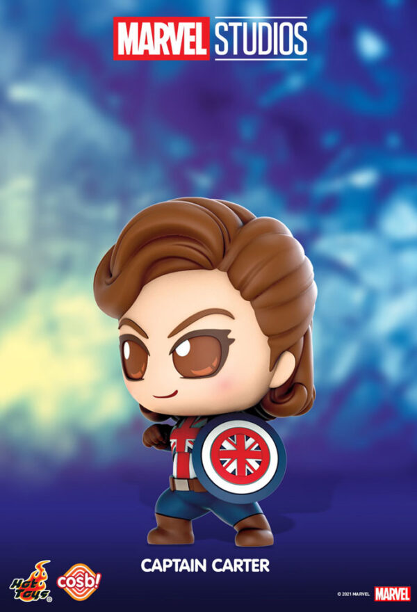 MARVEL - What If...? Figurine Cosbi Captain Carter 8 cm – Image 4