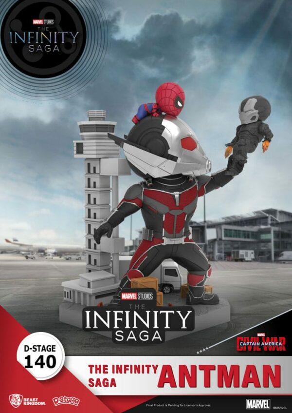 MARVEL - Diorama The Infinity Saga Ant-Man Civil War D-Stage 14 cm – Image 2