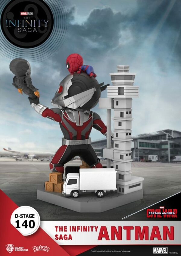 MARVEL - Diorama The Infinity Saga Ant-Man Civil War D-Stage 14 cm – Image 3