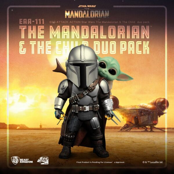 STAR WARS - Figurine Egg Attack The Mandalorian & Grogu 17 cm – Image 2