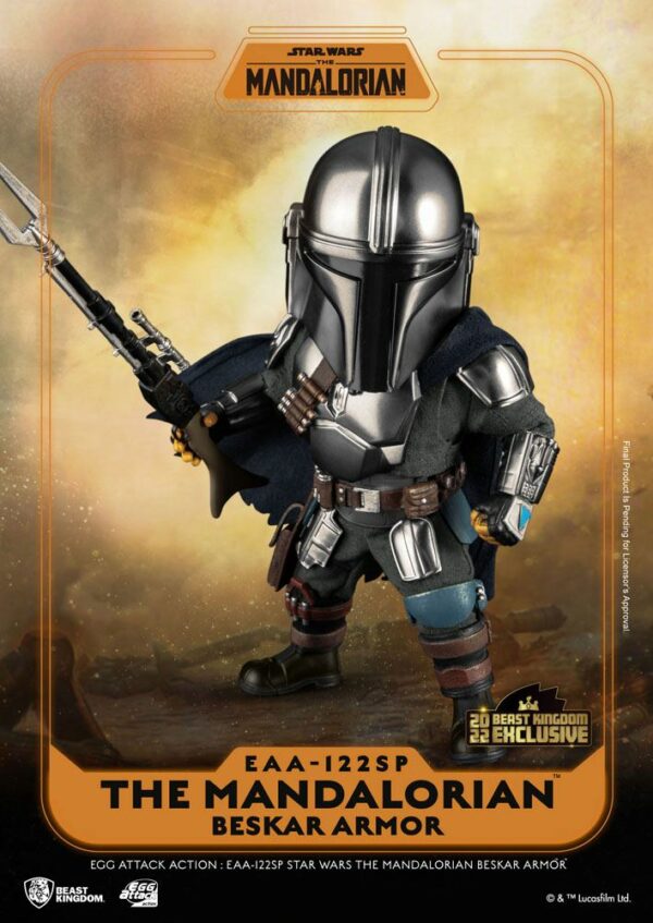 STAR WARS - Figurine Egg Attack The Mandalorian Armure Beskar 17 cm – Image 2