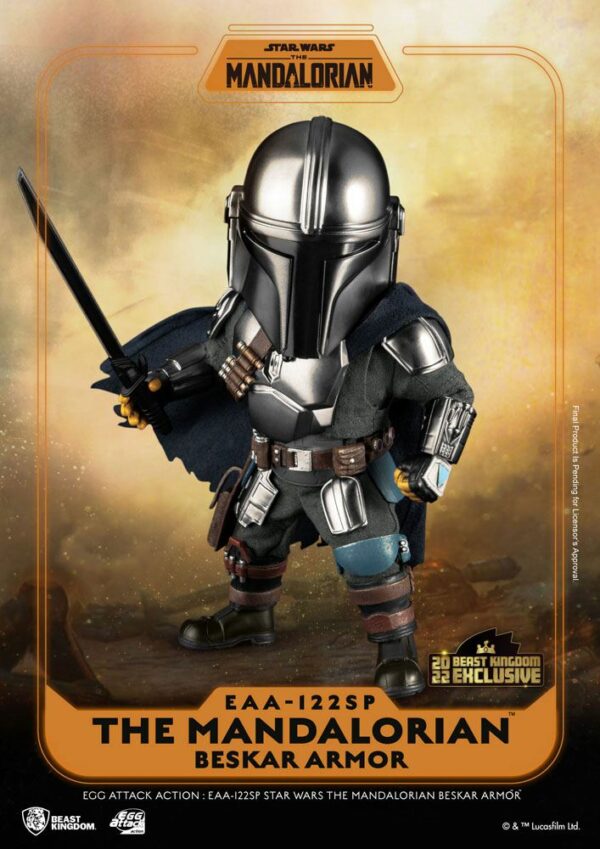 STAR WARS - Figurine Egg Attack The Mandalorian Armure Beskar 17 cm – Image 3