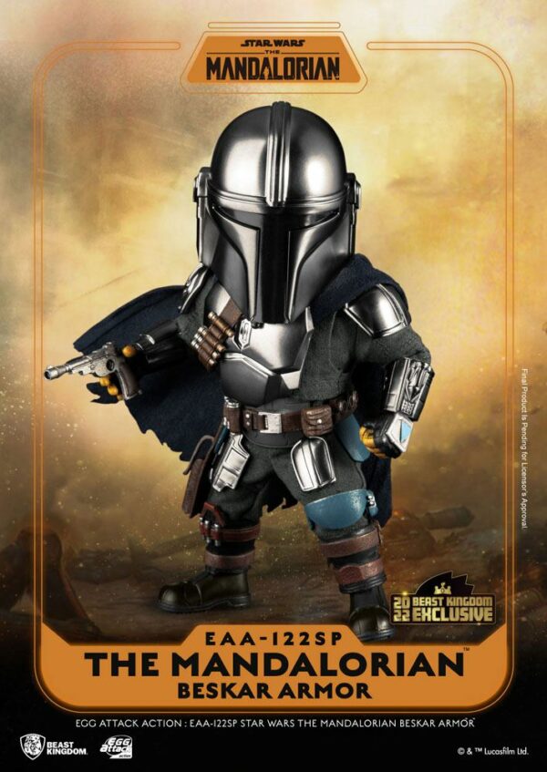 STAR WARS - Figurine Egg Attack The Mandalorian Armure Beskar 17 cm – Image 4